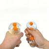 Squishy Eggs Balls | Toy for Party, Squeeze Toys, Clear Splat Ball Easter Basket Fillers for Kids Adults Stress Reducer Gift
