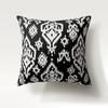 Nordic simple fashion black and white geometric polyester pillowcase 45x45cm Sofa Chair car cushion cover Home decor Pillowcase