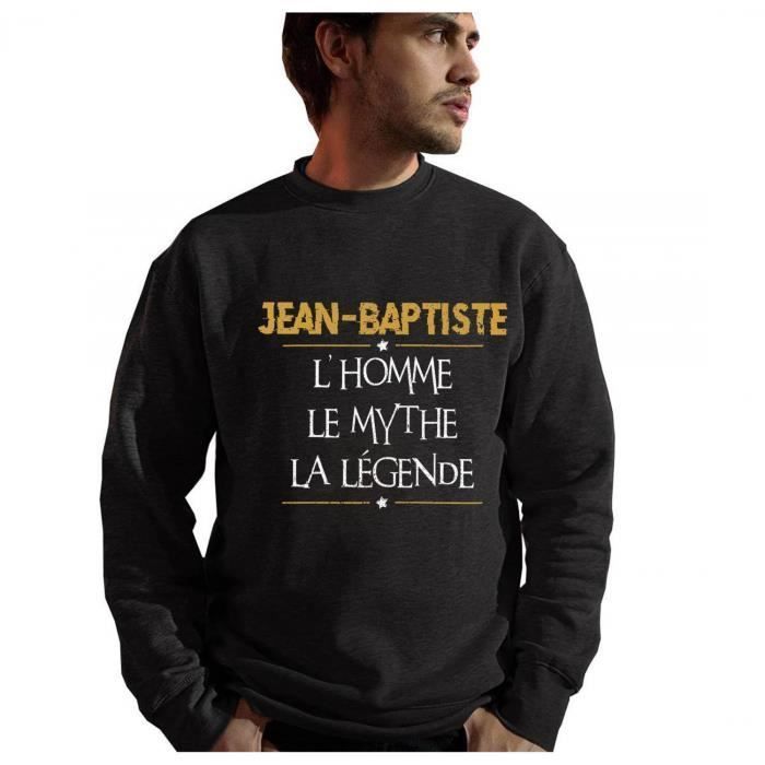 Sweat - Jean-Baptiste - Personnalisé - Humour - Manches longues