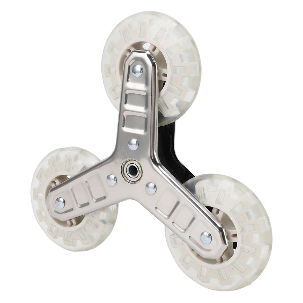 Replacement Stair Climbing Wheel Silent Rotatable Caster Wheel Trolley Climbing Wheel for Foldable