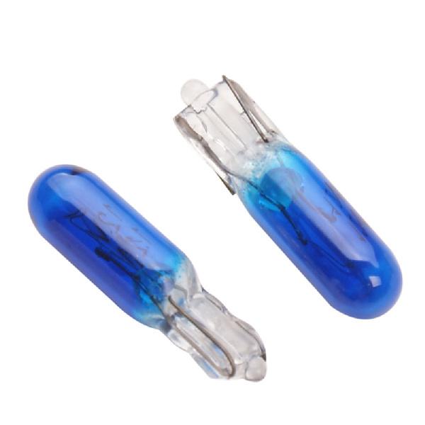 10pcs W2W T5 Led Car Gauge Light Halogen Lamp 12v 1.2w Auto Interior Instrument Lights Side Marker Light Glass Dashboard Bulb Dome Lights 6