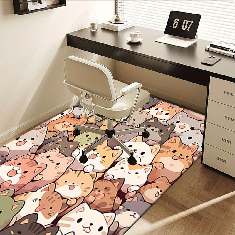 Chair Mat Office Carpet Oversized Rug for Home Decor, Sofa Carpet, Desk Pad, Gift Idea for Office and Living Room