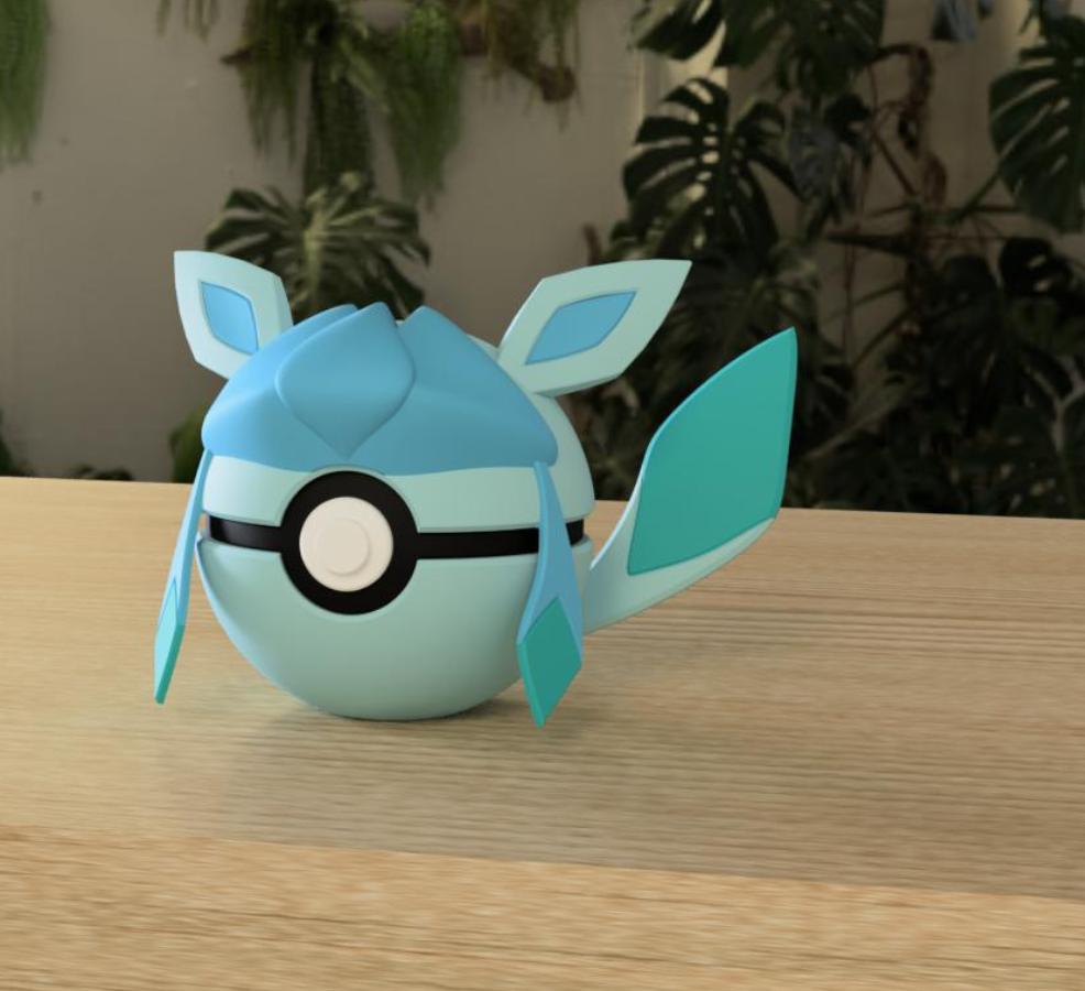 Poké Ball Pokemon Form Sphere Figures Model Statue Desktop Ornament 3d Printed Model Trendy Toy Surprise Gift Collectible