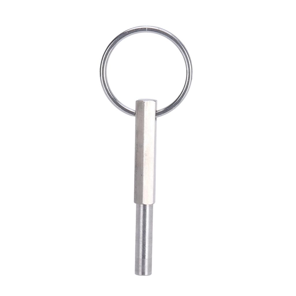 Oval Head Bit Key Portable Stainless Steel Coffee Machine Opening Repairing Tools