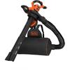 Aspirateur Souffleur Broyeur Filaire BLACK+DECKER - BEBLV300-QS - 3000 W - Sac 72L - Système Bi-tube