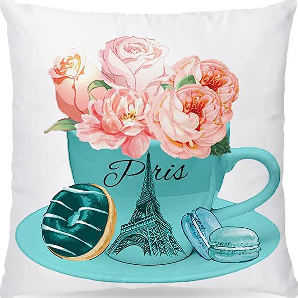 Perfume Bottle Pillow Cover Fashion Women'S Pet Home Sofa Car Ornament French Cushion Cover Premium Durable Quality