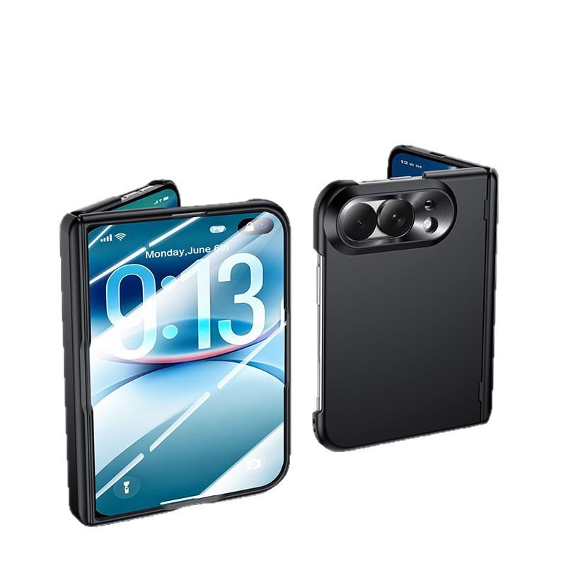 Applicable To Apple Folding iPhoneUltra Mobile Phone Case Skin Feeling Spring Hinge Case Film Integrated Apple Case