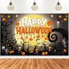 366. Happy Halloween Backdrop Banner - 70.8 Inches X 43.3 Inches,