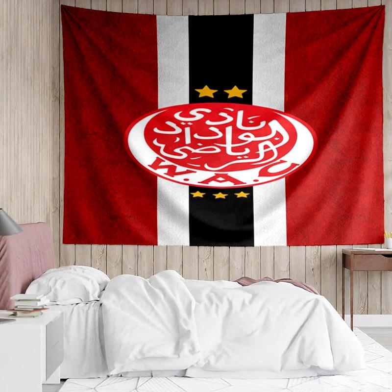 Fc Crest Design Printed Printed Tapestry, for Bedroom,Livingroom, dormitory, Large Wall Decor, Fabric Decor Fan Birthday Gifts