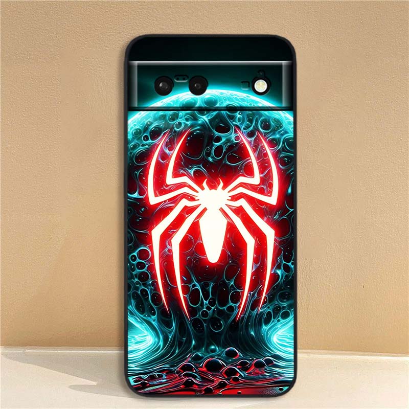 

Anime Biology Design Phone Case For Google Pixel 10 9a 9 8A 8 7 7A 6 6A Pro XL 2024 5G Black Soft TPU Silicone Google Pixel 6a