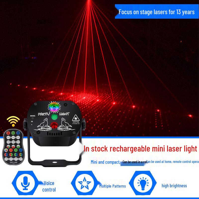 USB Mini LED Laser Party & Atmosphere Light