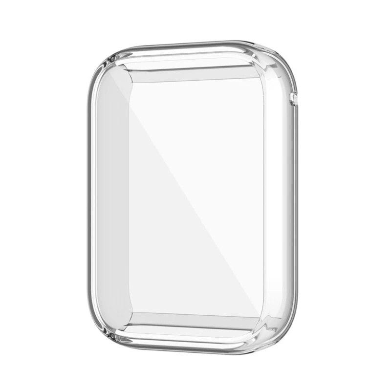 

Противоударный защитный чехол для экрана, чехол из ТПУ, защитный чехол, BumperShell, совместимый для Xiaomi Mi Band 8 Pro чистый