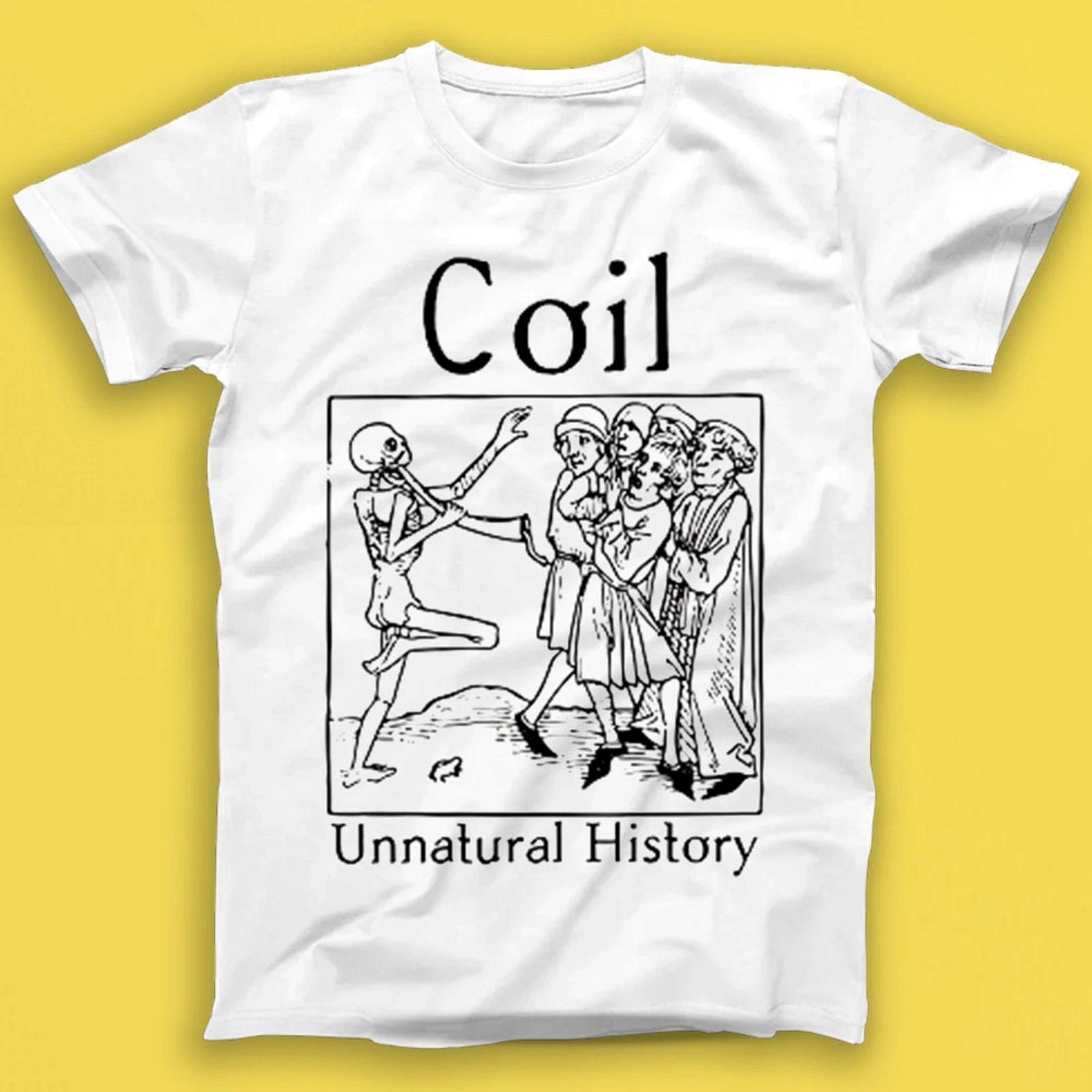 Coil Unnatural History Electronic Music Gift Tee T Shirt T1959 S