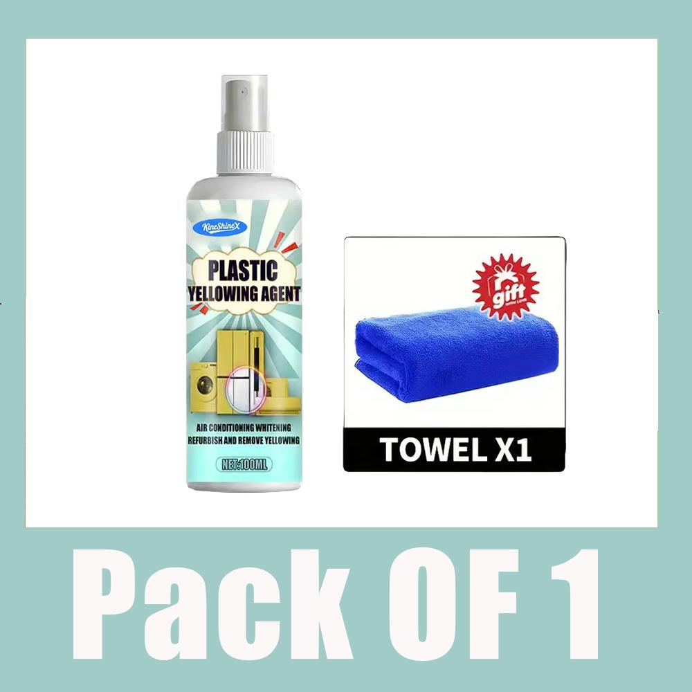 QC19 Plastic Remove Yellowing Cleaning Agent Air Conditioning Washing Machine Renovation Anti Oxidation Appliances Remove xin