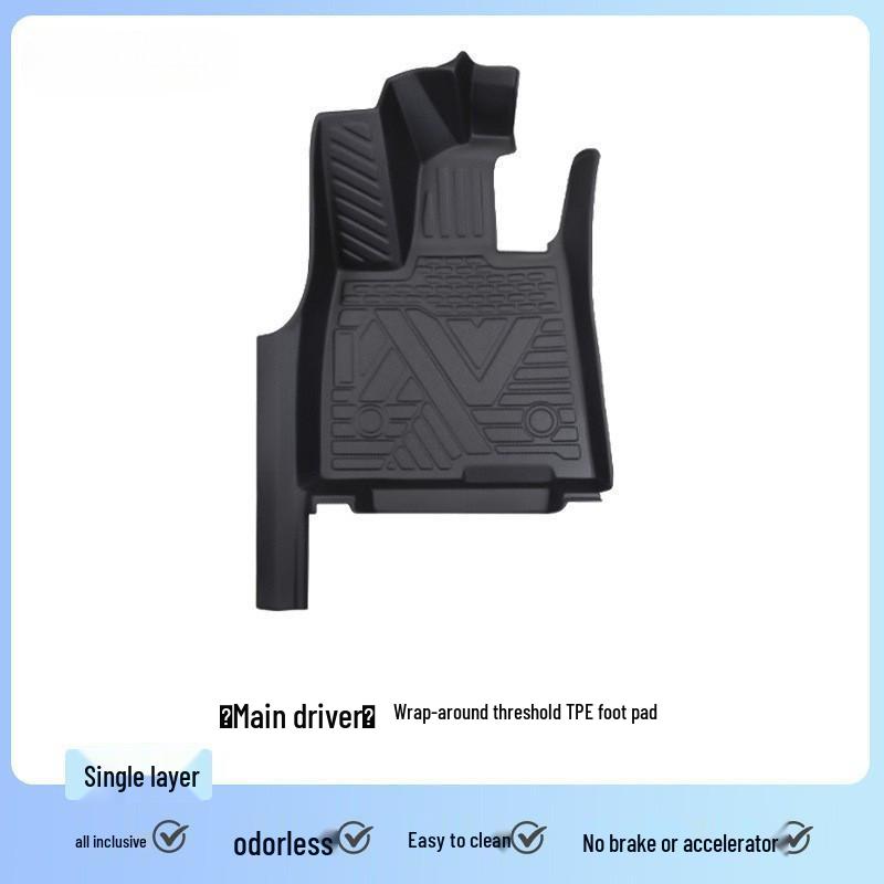 2026 Geely Emgrand 4th Gen Full Coverage TPE Floor Mats & GS/GL Accessories - Set of 4