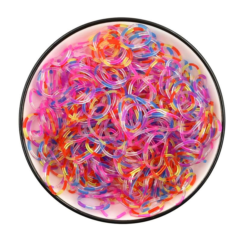 

Rubber Loom Bands Bracelet for Kids or Hair Colorful Rubber Bands Make Woman Bracelet DIY Toys Christmas 2026 Gift
