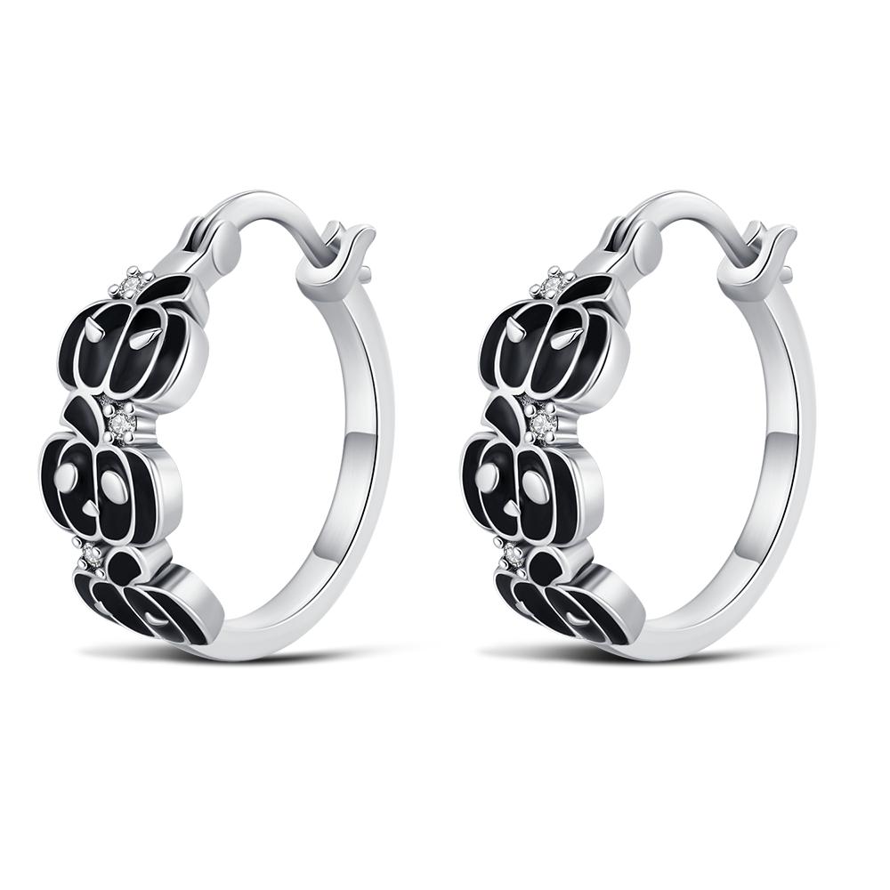 925 Silver Halloween Charm Ghost Pumpkin Charms Jewelry Making For Women Men DIY Bracelet Halloween Party Jewelry Gift