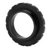 MEIJUN Centerlock to 6 Bolt Fitting Adapter Lockring Aluminium Alloy Axle Hub Adapter for Thru Axle HubBlack