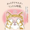 Cat's Feelings Nyanwari Steam Lazy Eye Mask, Mike's Feelings, 5-Count, Soft Linen Scent, Hot Eye Mask