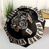 1pc Sons of Anarchy MCOpen/Close Umbrella-Windproof, Compact Travel Umbrella, Sturdy 8-Rib Shaft1143