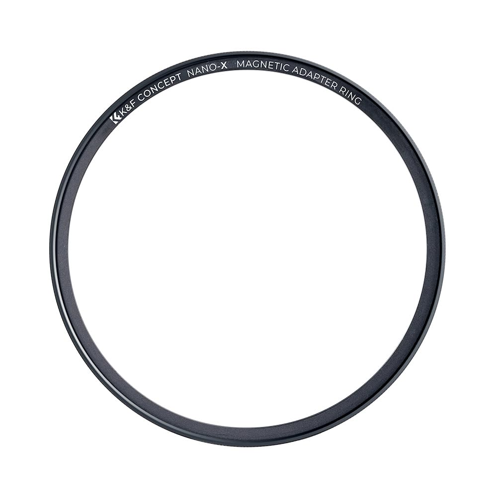 Concept 55mm Magnetic Lens Filter Adapter Ring with Strong Adsorption for Quickly Attaching and Detaching Filters K&F
