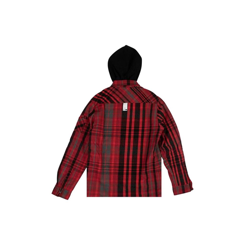 OFF WHITE Jackets Men's Red Hooded Non Detachable Moderate Other OMGA061E19E230022010