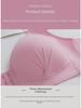 Comfort Bra: No Steel Ring, Thin Support, Full Coverage for Middle-Aged Women