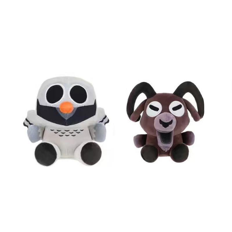 Nuovo Peluche 99 Notti Nella Foresta Merchandising Gioco Supporto e Seduta Marrone Alce Cervo Gufo Bianco Bambola di Peluche Cuscino Per Regali Bambino