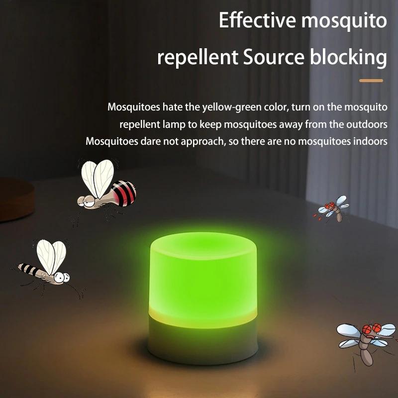 Mosquito Repellent Night Light Led Mosquito Repellent Light Creative Portable Usb Silent Home Bedroom Mini Night Light New 2025