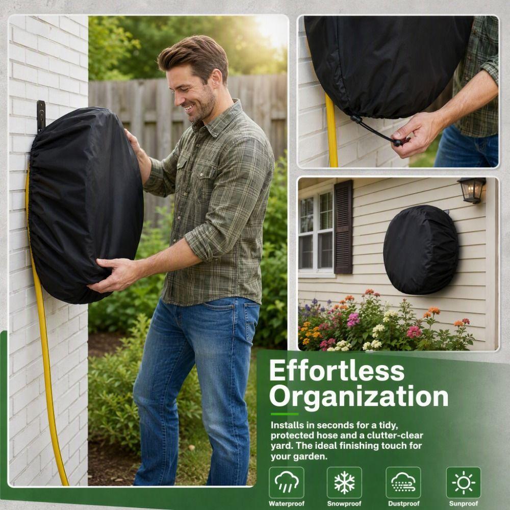 Breathable Hose Reel Cover Dustproof Garden Hose Protector Protective Cover Hose Protector  Garden