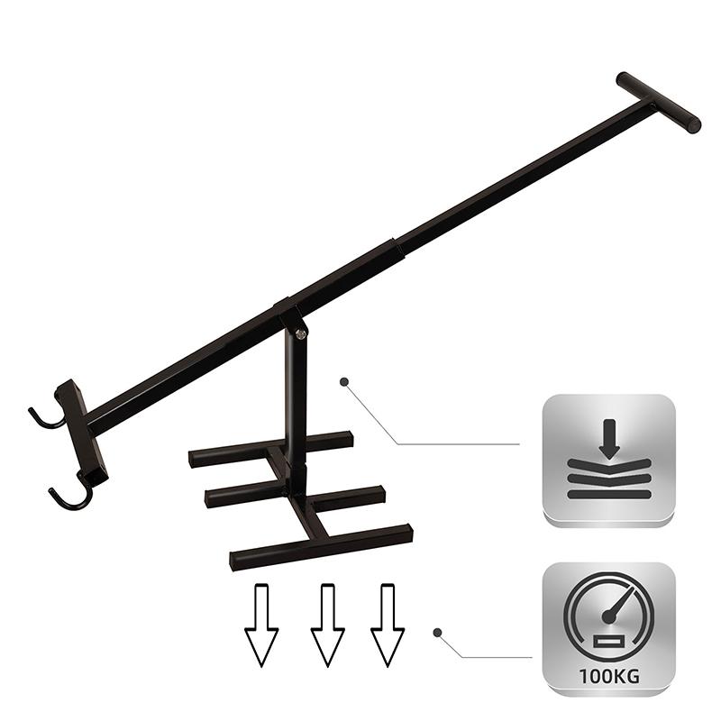 

Уплотнитель мусорного бака Бесконтактный уплотнитель мусорного бака Портативный ручной инструмент для переработки отходов с регулируемой ручкой для огорода 1pcs