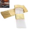 2 Pieces Copper Wire Nail Art Bits Cleaning Brush Mini Size Nail Dust Brush  For Manicure