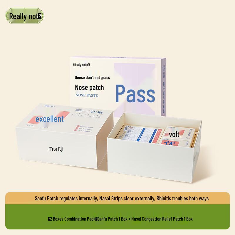 Luzhiyuan Sanfu & Nasal Relief Patch Set