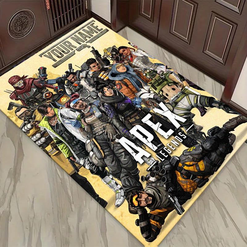 Name Custom Apex Legends Carpet Rug for Living Room Bedroom Home Sofa Decoration,Kids Play Non-slip Floor Mat