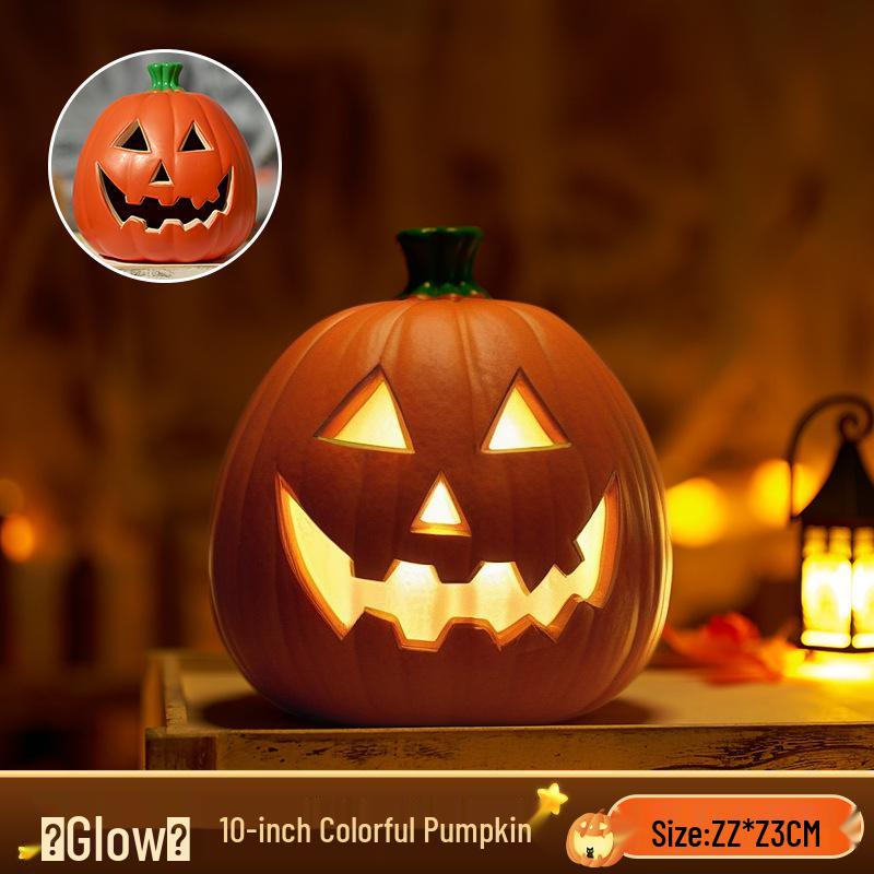 Large Luminous Pumpkin Lantern for Halloween Outdoor Theme Decorations