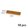 MOC Tile Smooth Printed 1x1 1x4 1x6 2x2 Assemble Particles 2431 3068 Flat Wood Grain Pattern Traffic Warning Bricks Accessories