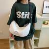 Niche Fresh Women Bag Campus Fashion Versatile Large Capacity Dumpling Bag Spring New Shoulder Crossbody Bag