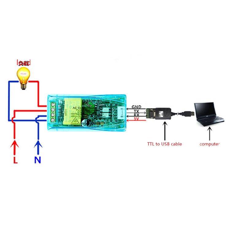 PZEM-004T Single-phase Watt-hour Meter Communication Module 80-260V Energy Meter