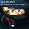 2Pcs T10 LED Canbus Headlight Decoder Device Anti-Flicker Resistors Error Canceller Headlight LED Canbus Decoder Canceller