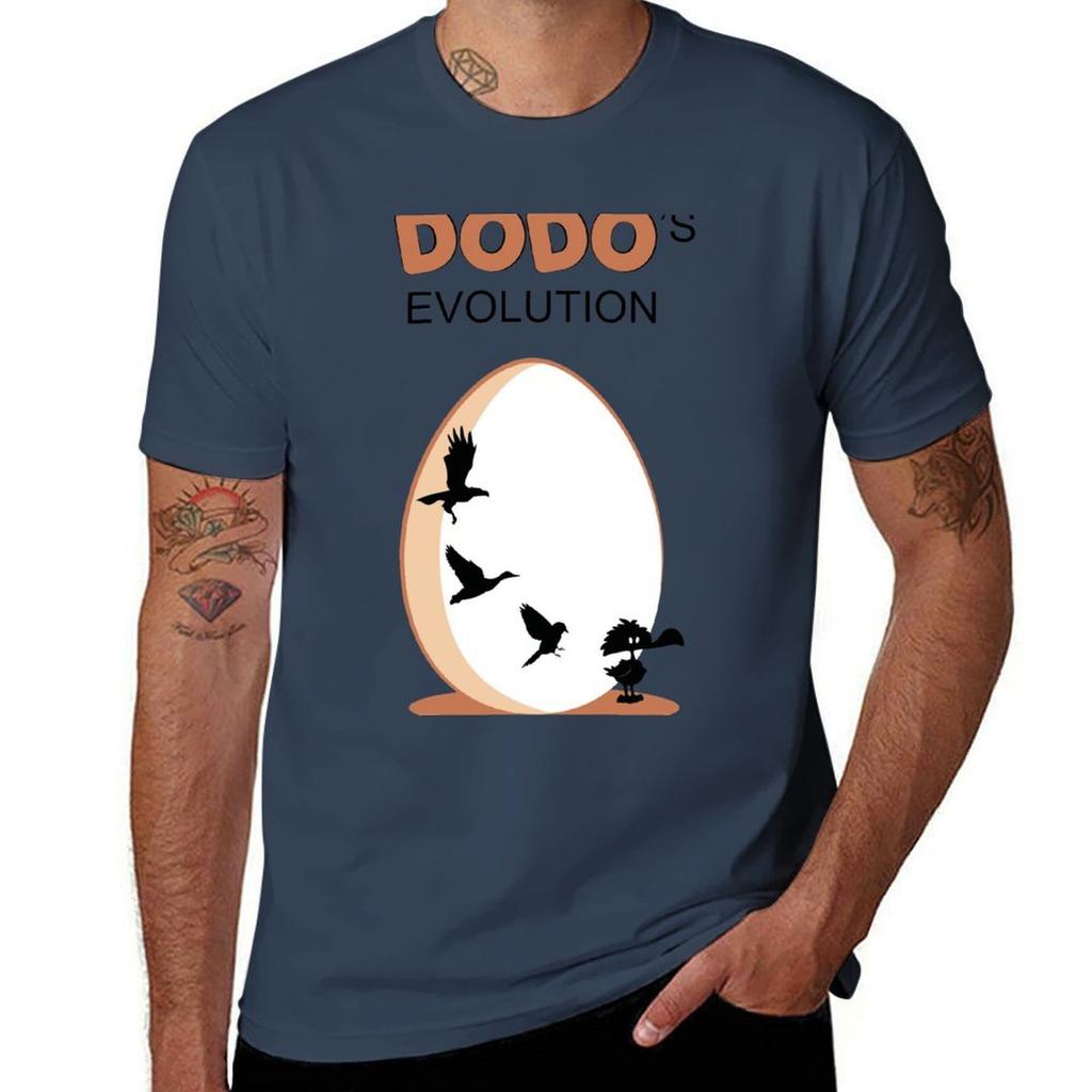 Dodos Evolution TShirt All Weather Casual Short Sleeve TShirt