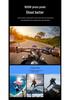 4K Waterproof Sports Helmet Camera with WIFI and Side Charging for Motorcycle Dashcam Use