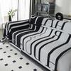 Chenille Sofa Throw Blanket Ins Style Sofa Cover with Tassel Four Season Couch Towel All-all-inclusive Dust Covers Blanekets