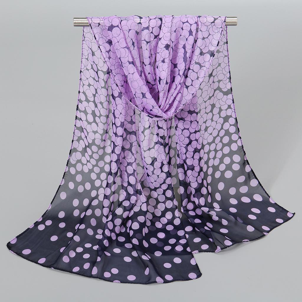 1Pc Muslim Chiffon Hijab Scarf For Women Summer Print Thin Scarves Soft Shawl Foulard Viscose Autumn Female Sunscreen Wrap Shawl