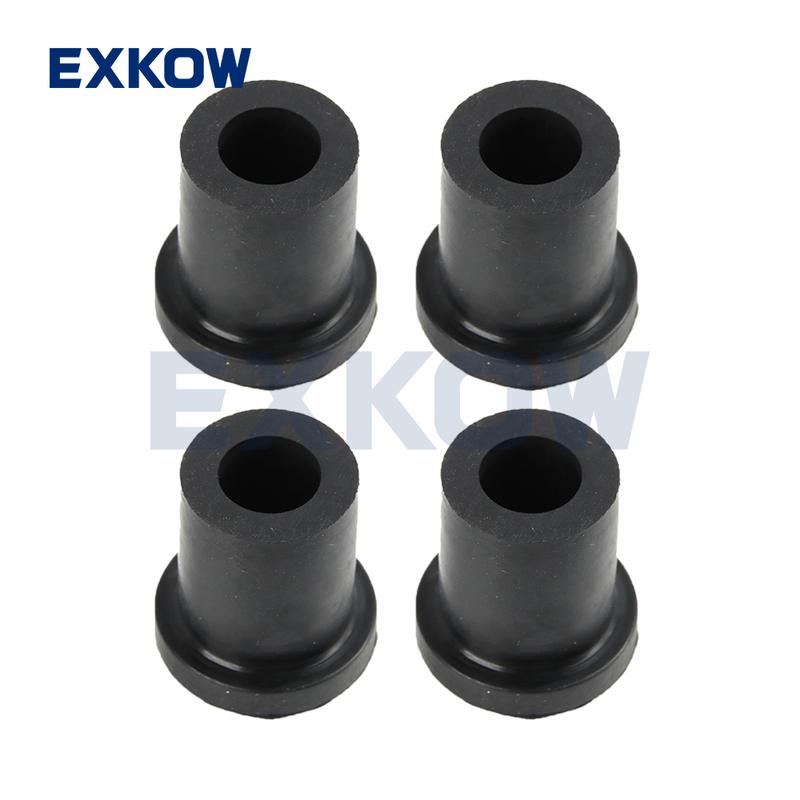 4PC Rear Suspension Spring Bushings for Mitsubishi L200 Triton 2015- KK1T KK2T KK3T KK4T KK6T KL1T KL2T KL3T KL6T 4152A020