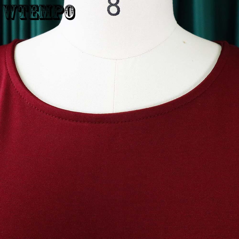 Spring and Summer Large Size Solid Color High Waist Temperament Commuter Ruffle Sleeve Package Hip Long Dresses