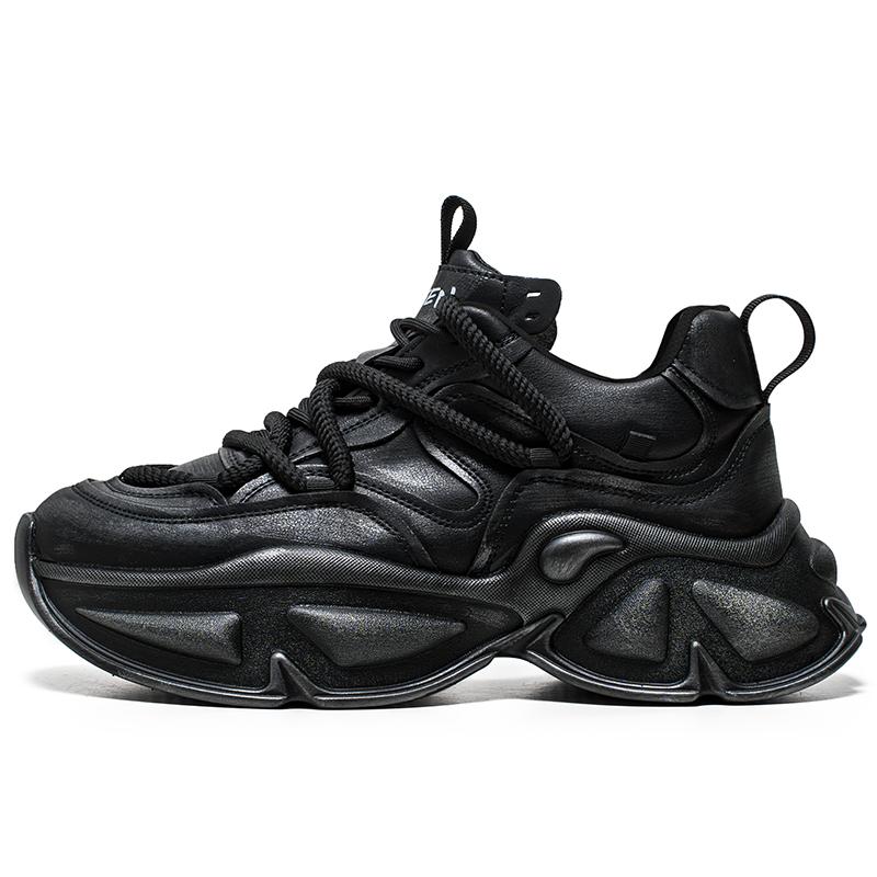 

Fashionable Dad Men s Shoes, Sports Shoes, Spring Platform Shock-absorbing Men s Shoes, White Fashionable Wear-resistant Men s Shoes, New Style 44