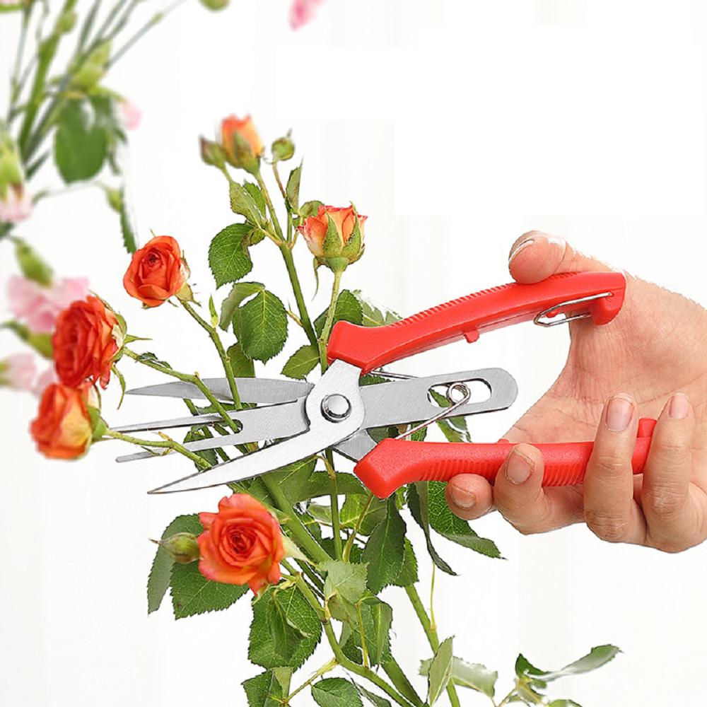 Agriculture Thinning Scissors Flowers Thinning Shears Multi-use Pruning Tools Double-port Fruit Trees Flowers Thinning Shears