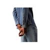 Calvin Klein Denim Button-Down Pointed Collar Comfortable Casual Long Sleeve Shirt Men shirts Vintage-Indigo 40EM774-450
