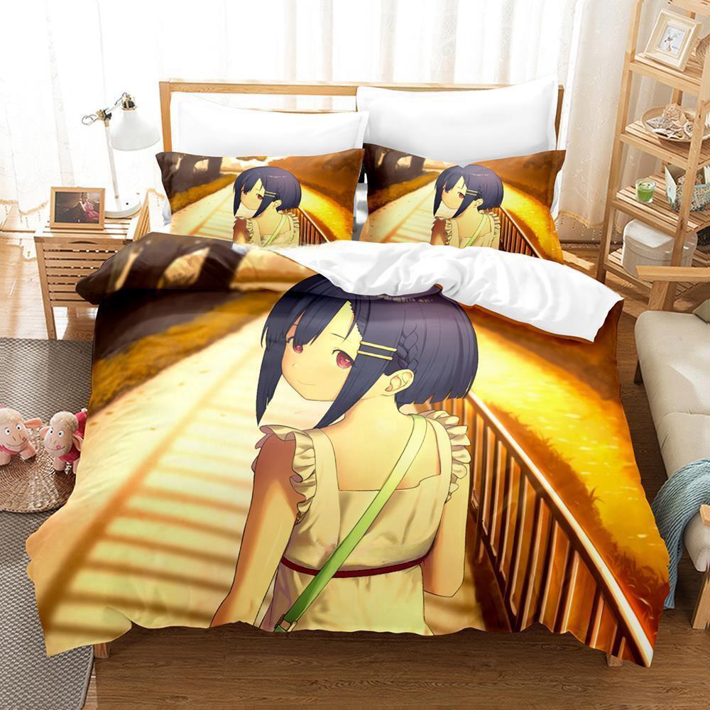 New Remake Our Life! Bedding Set Single Twin Full Queen King Size Bed Set Adult Kid Bedroom Duvet Cover Sets Anime Bed Sheet Set