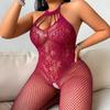 Bielizna Damska Plus Size Seksowna Koszula Nocna Pasjonujące Otwarte Pończochy Pokusa Uniform Bez Pasków Plus Size Namiętność Sh075